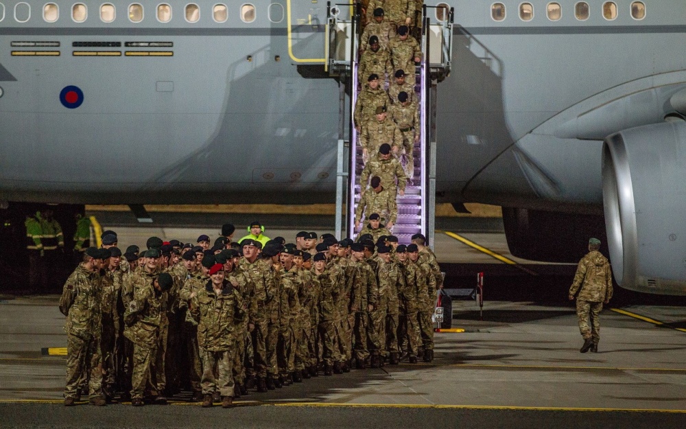 В Эстонию прибыли 130 военнослужащих группы быстрого реагирования НАТО