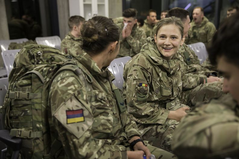 Переброска батальона НАТО в Эстонию завершилась