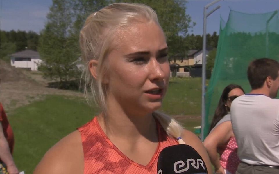 Анна Мария Орель выполнила норматив ЧЕ с новым рекордом Эстонии
