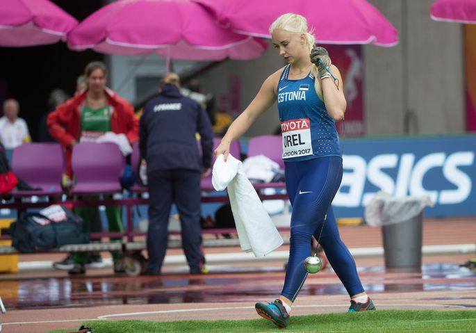 Метательница молота Анна Мария Орель установила новый рекорд Эстонии