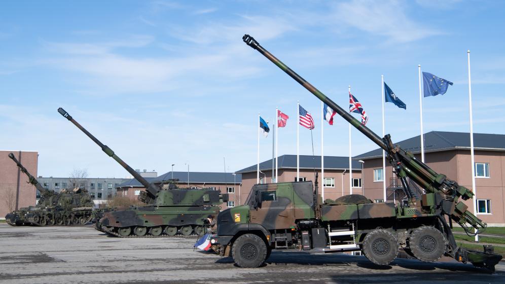 CAESAR relvade saabumine Eestisse