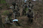 NATO battlegroup troops practice warfare on Estonian terrain