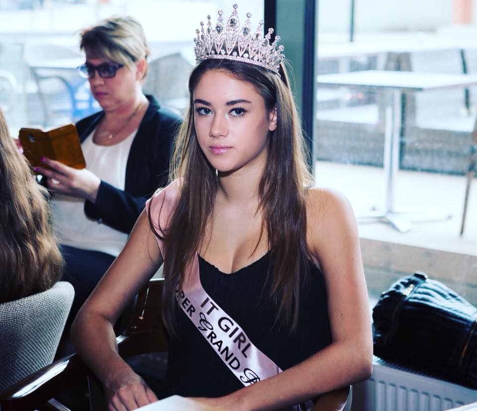 13-летняя Teen Miss Estonia 2017 Мишель Гульпа